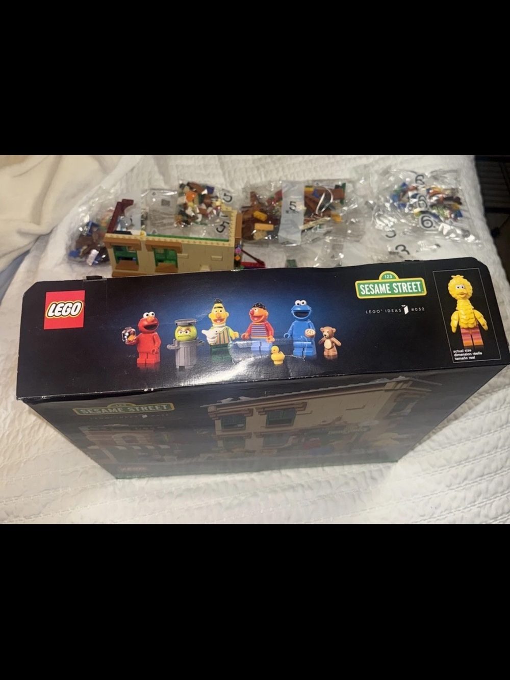 LEGO Ideas: 123 Sesame Street (21324) W/ BOX & Manual (See details) RARE RETIRED - Picture 11 of 16